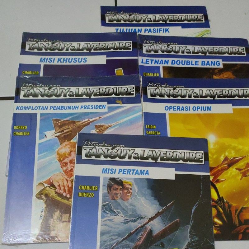 TANGUY & LAVERDURE ( 6 judul yg Ready)