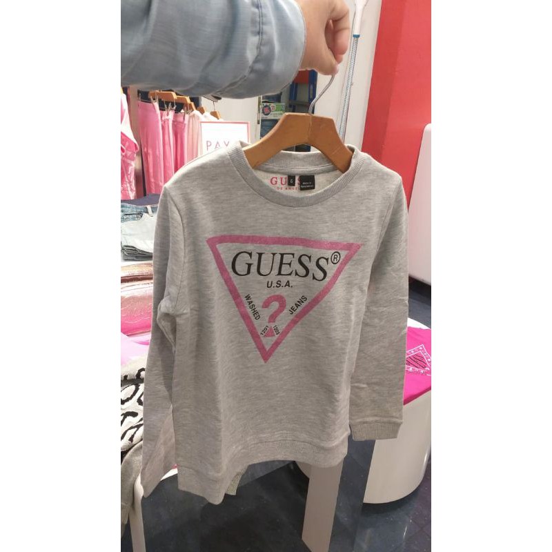sweater anak perempuan guess original