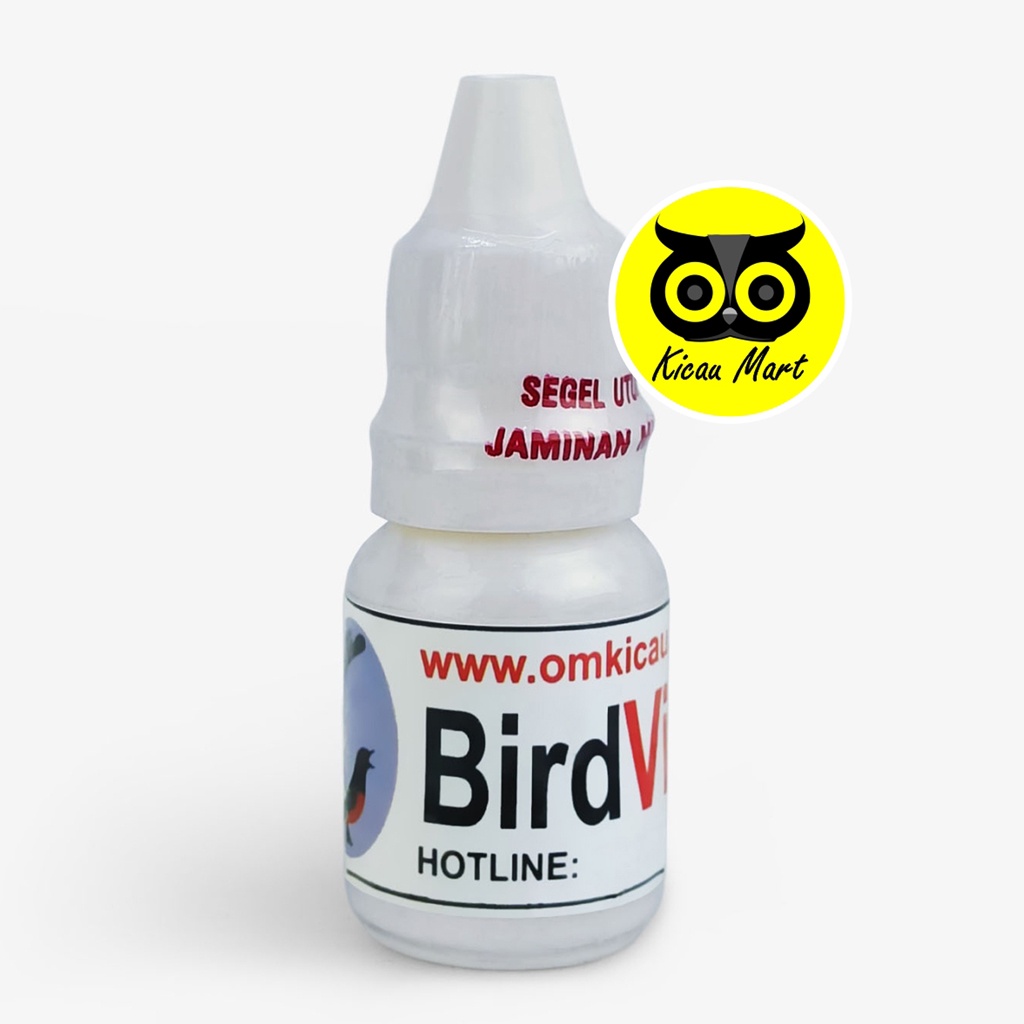 OBAT BURUNG BIRD VIT CAIR TETES OM KICAU ATASI BULU NGEMBANG MEKAR MACET PRODUKSI KURANG GACOR VBVCOK