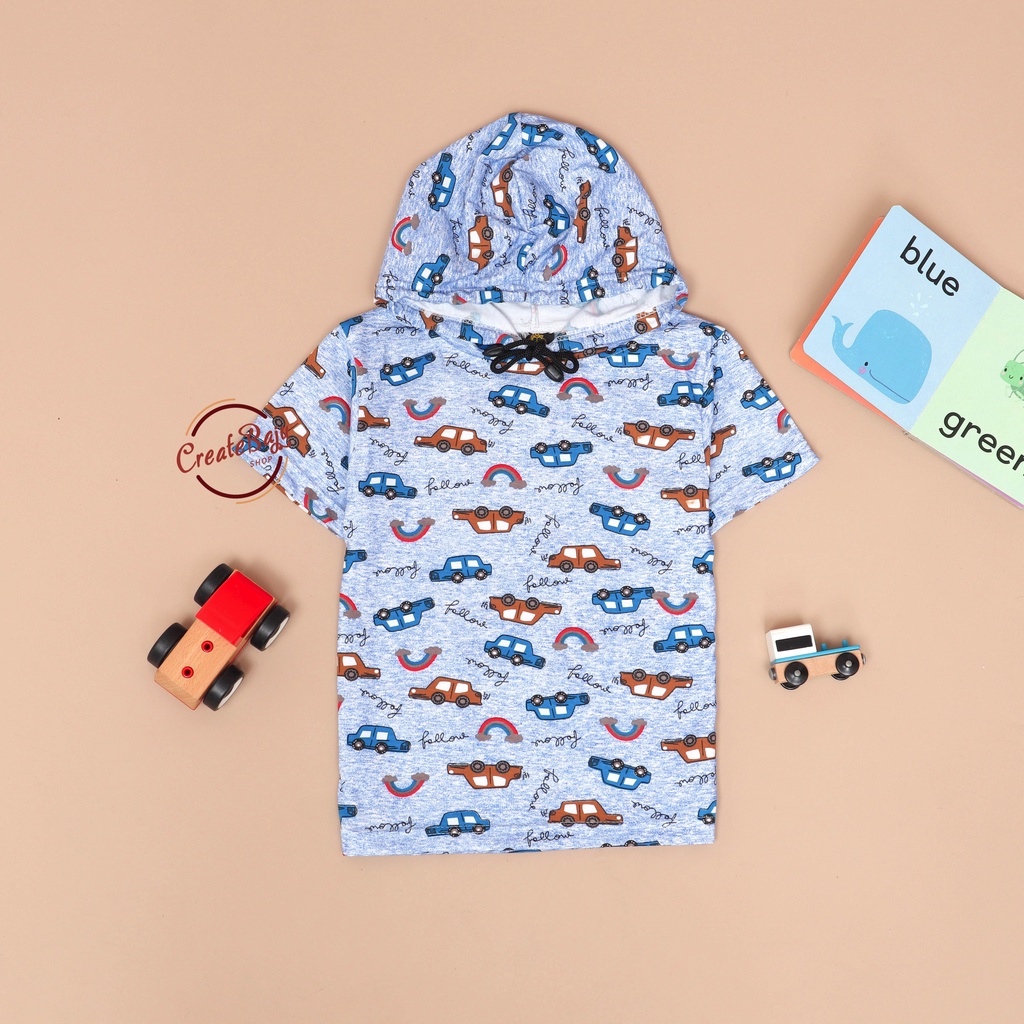 4.4 MEGA SALE KAOS ATASAN HOODIE ANAK MODEL PRINTING BAJU ATASAN ANAK 1-7 TAHUN