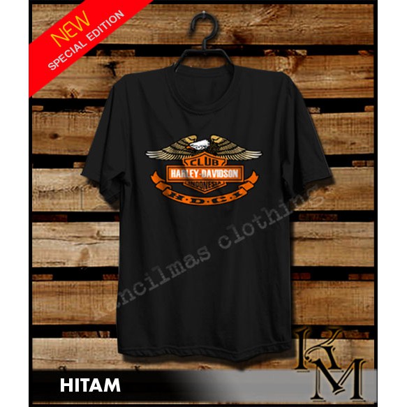 KAOS HARLEY DAVIDSON CLUB INDONESIA HDCI