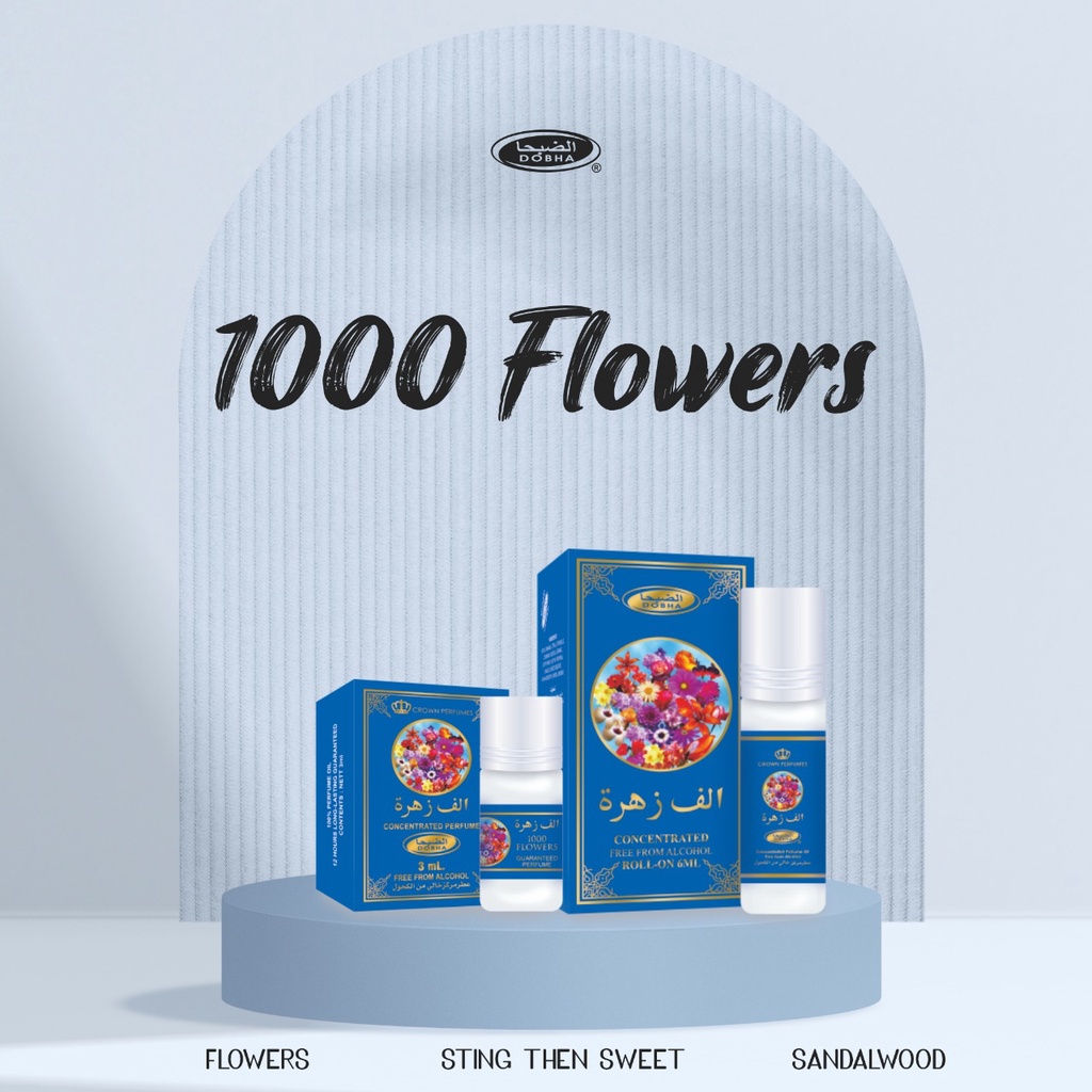 Dobha Parfum 1000 Bunga Original - Parfum Wanita