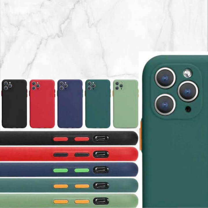 Casing Import Matte REALME C3 5 5i 6 C11 C12 C15 C25 NARZO 30A NARZO 20 Case Protector Camera Color