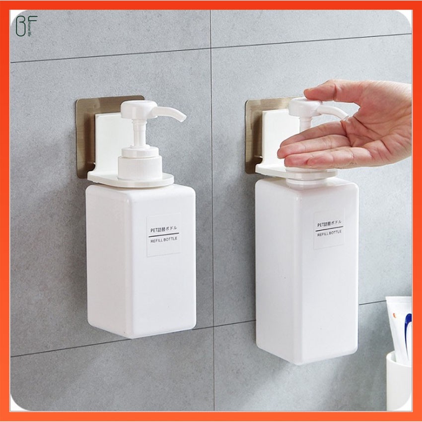 Shower Gel Rack Gantungan Botol Sabun Cair Braket Hand Sanitizer