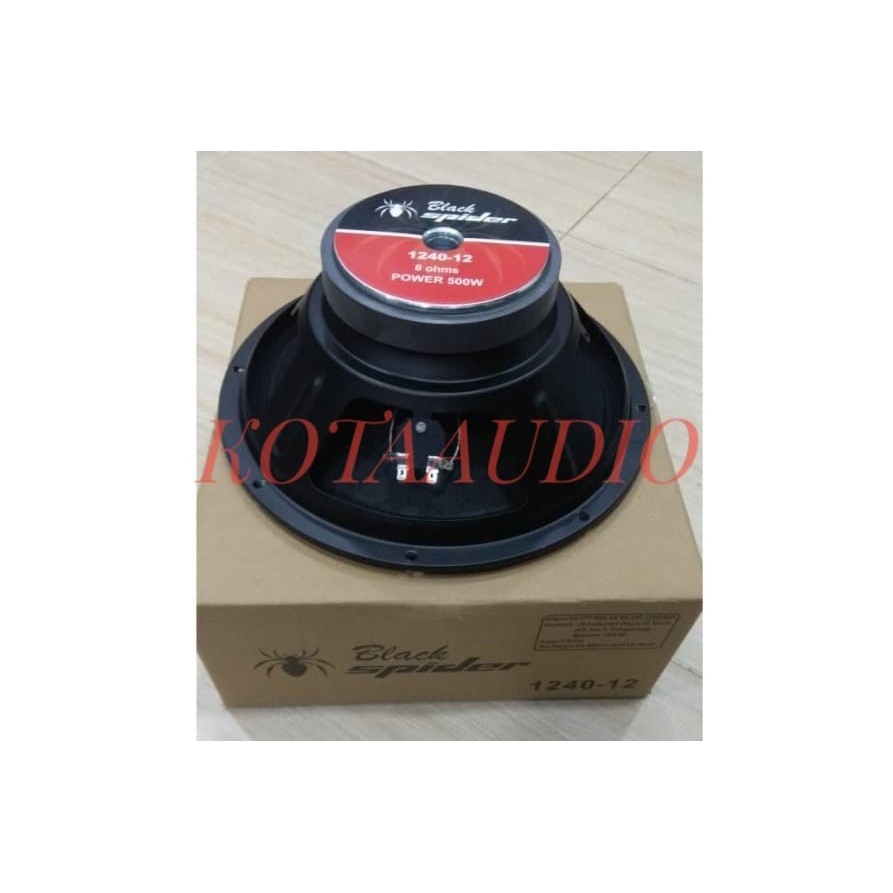 SPEAKER KOMPONEN BLACK SPIDER 1240-12 BLACKSPIDER 1240 12INCH