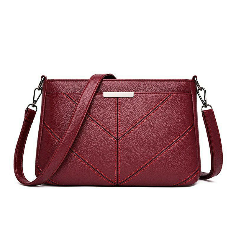 Hot Sale Fashion Tas Selempang Kulit Wanita Simple Elegant Korean