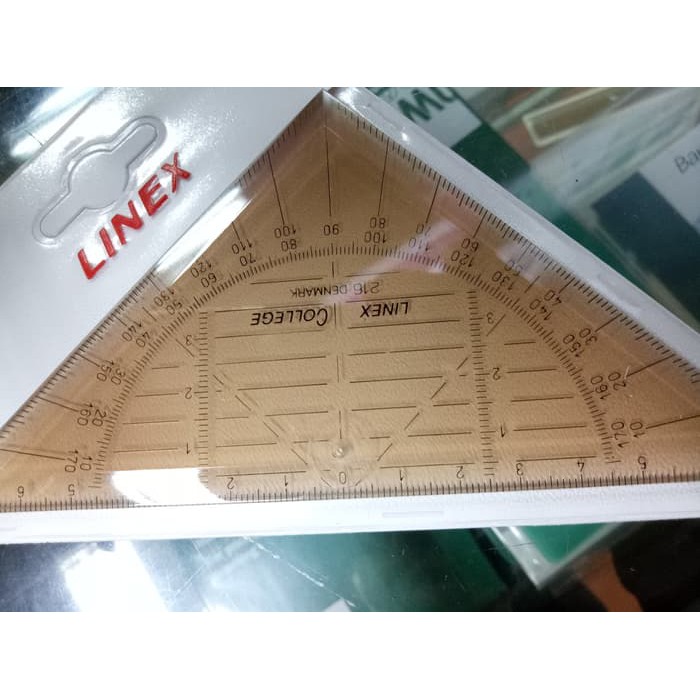 

Penggaris segitiga Geo Set Square LINEX