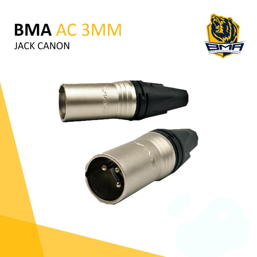 JACK CANON/XLR BMA ORIGINAL ( MALE)