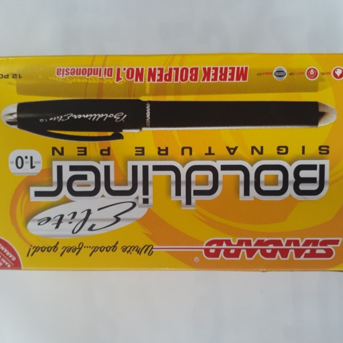 

Menakjubkan Pulpen Buldiner Signature Elite Pen 1,0/Bolpoint Boldiner 1,0 Hemat