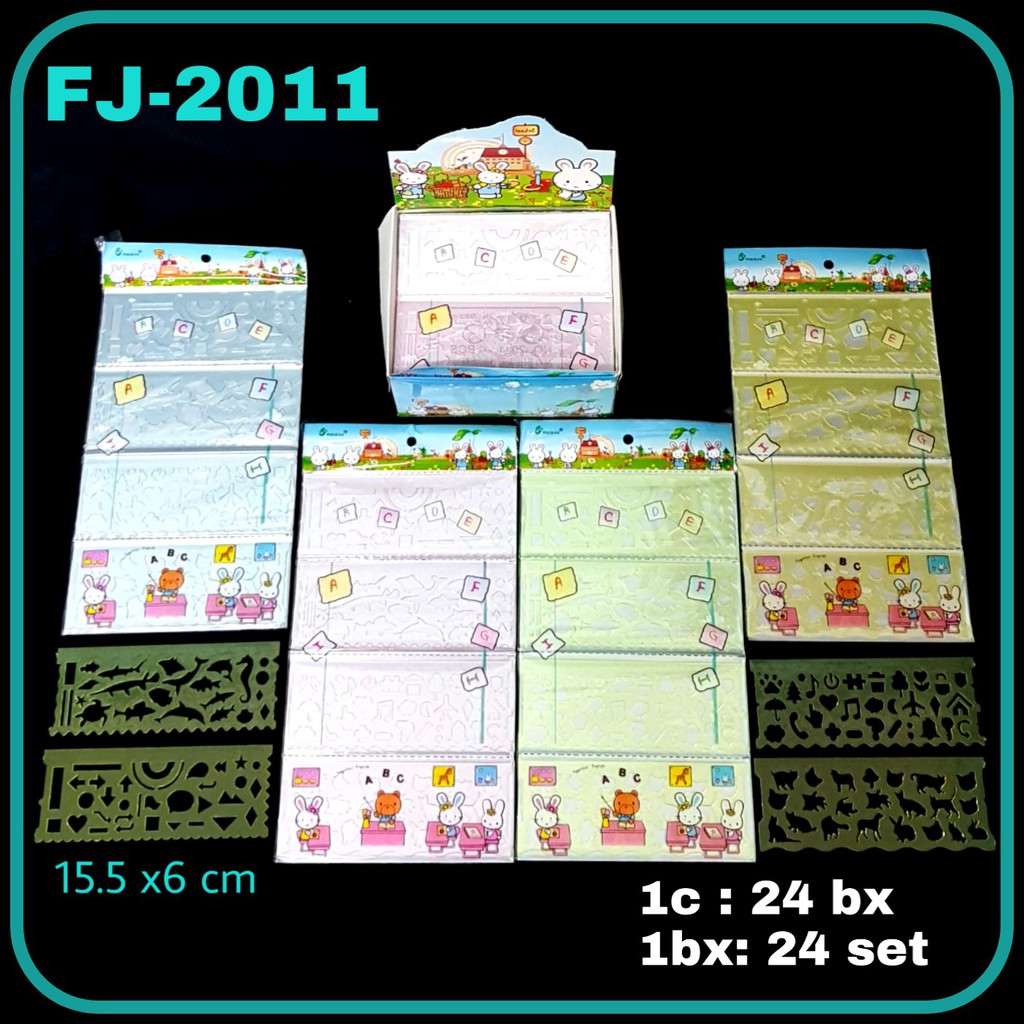 

ILP Penggaris 15cm FJ-2011 / Penggaris Plastik / Ruler