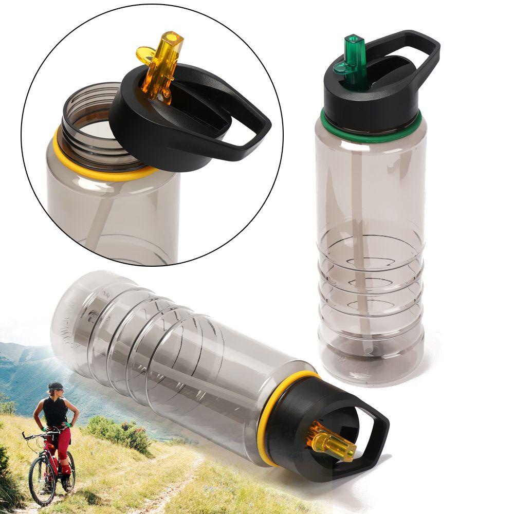 Populer Botol Air Sepeda Portable Anti Bocor Outdoor Sport Water Minum Hiking Camping Sepeda Cangkir