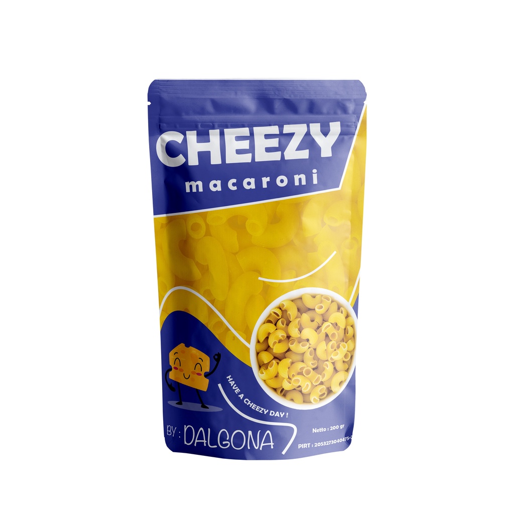 

Cheezy Macaroni rebus Special aroma keju 200gr