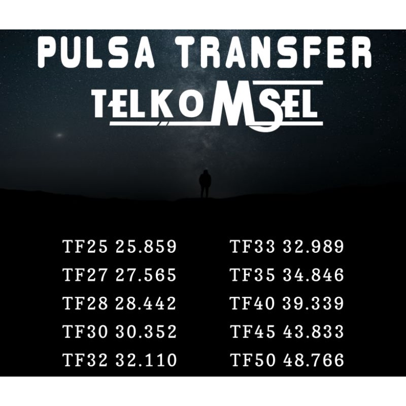 MURAH PULSA TRANSFER TELKOMSEL ( HARGA AGEN )