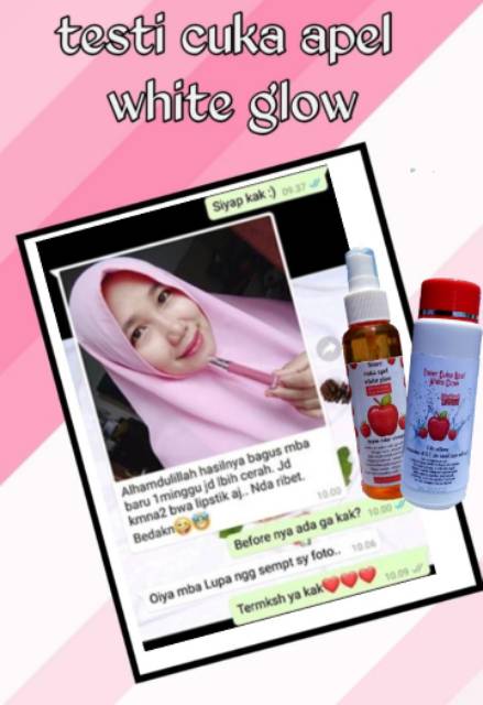 Toner Cuka Apel White Glow Indonesia