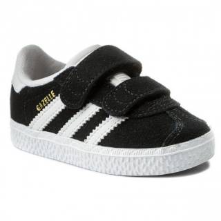  SEPATU  ANAK ORIGINAL  ADIDAS  GAZELLE  II VELCRO BLACK WHITE 