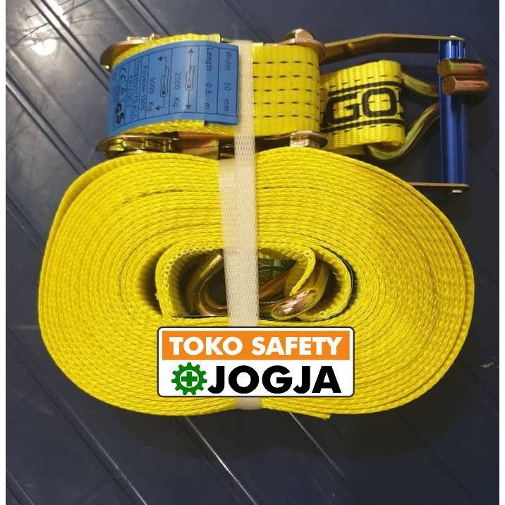 CARGO LASHING BELT 5Ton X 8M Belt Rachet Tie Down / Tali Pengikat Barang