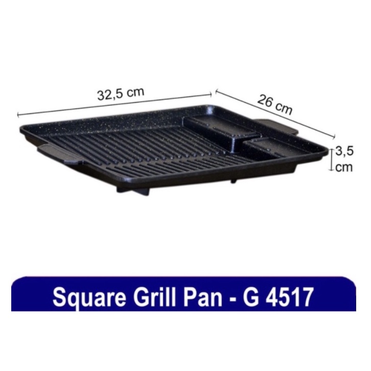 Alat Panggang Square Grill Pan GSF G-4517