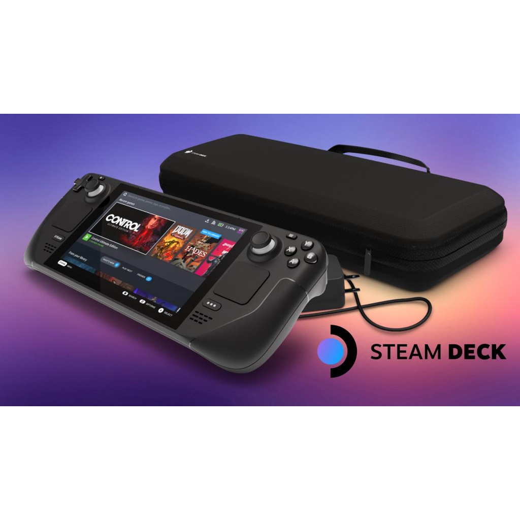 Valve Steam Deck Handheld Portable Gaming Console Open Platform Steam OS Gamepad Game Controller PC Windows Computer Video Game