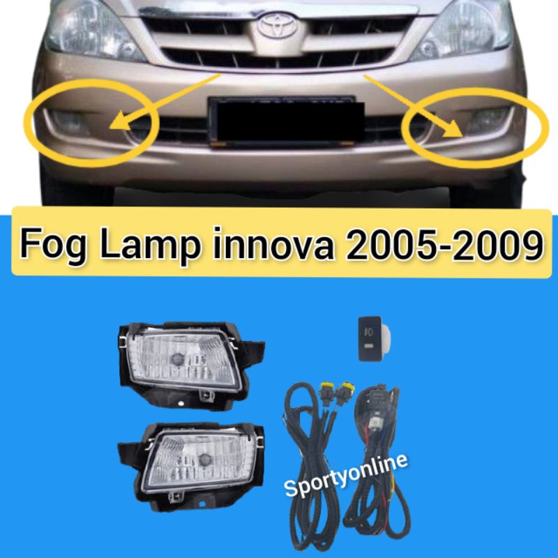 Fog lamp innova 2005-2009