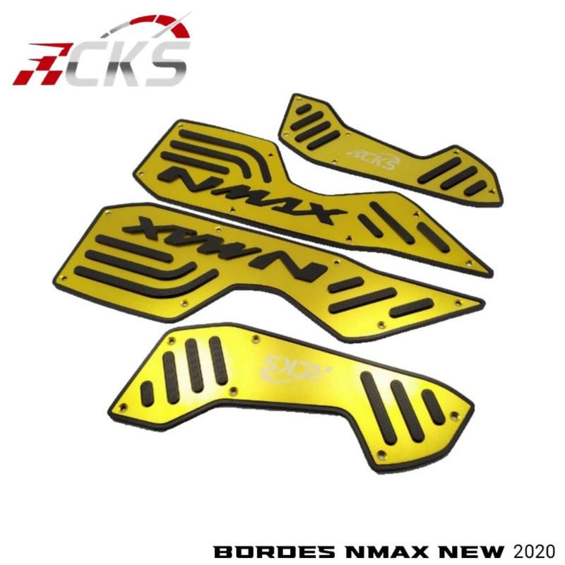 BORDES NMAX KARPET PIJAKAN KAKI NMAX NEW 2020-2021 CNC ORIGINAL MERK CR7 SWKT