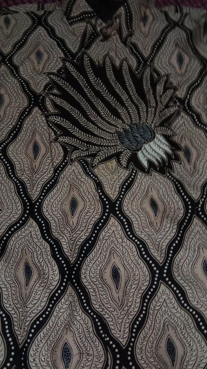 Pari Mocca Pendek Kemeja Batik Pria Full Furing Katun Sragenan