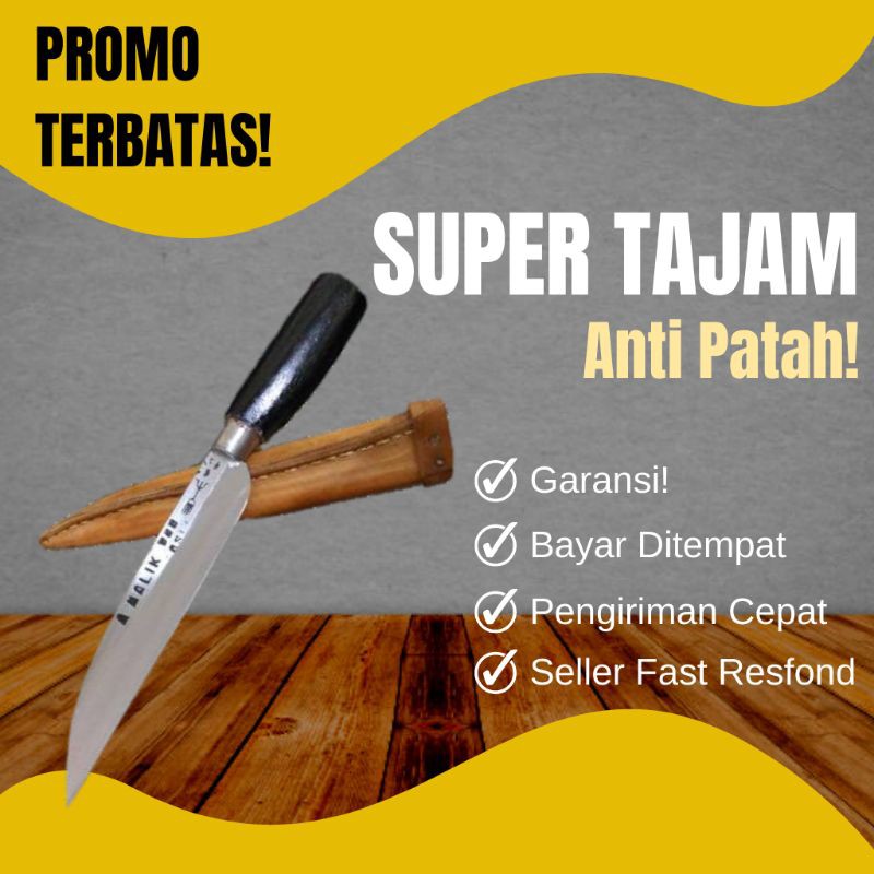 

Pisau seset daging 6dim