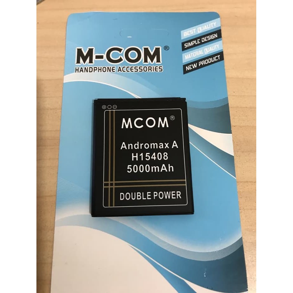 Batere Batre Andromax A Smartfren . 4G LTE A16C3H Double Power Mcom