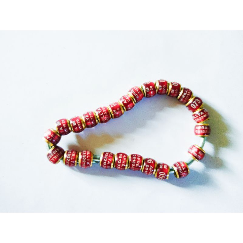 Ring Burung Murai Batu Model Donat MK, murah Tahan lama, Bebas Request Nama 2 baris