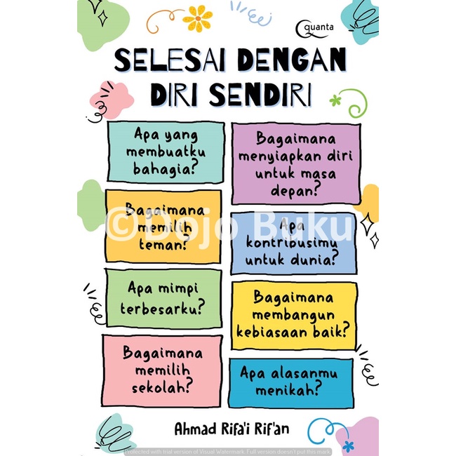 Buku Selesai dengan Diri Sendiri by Ahmad Rifai Rifan