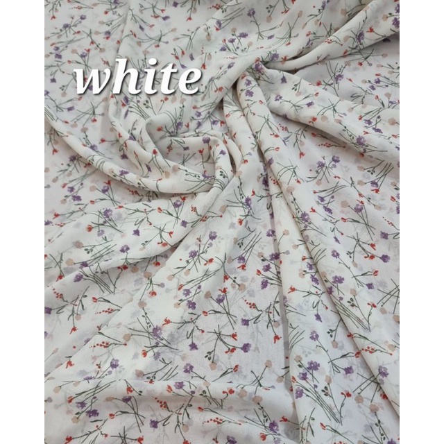 ceruty babydoll motif sifon chiffon ceruti