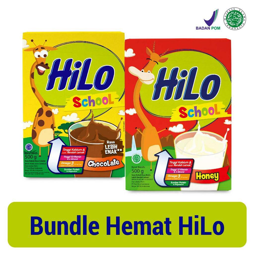 

Susu Hilo School Honey 250gr/ Chocolate 500gr