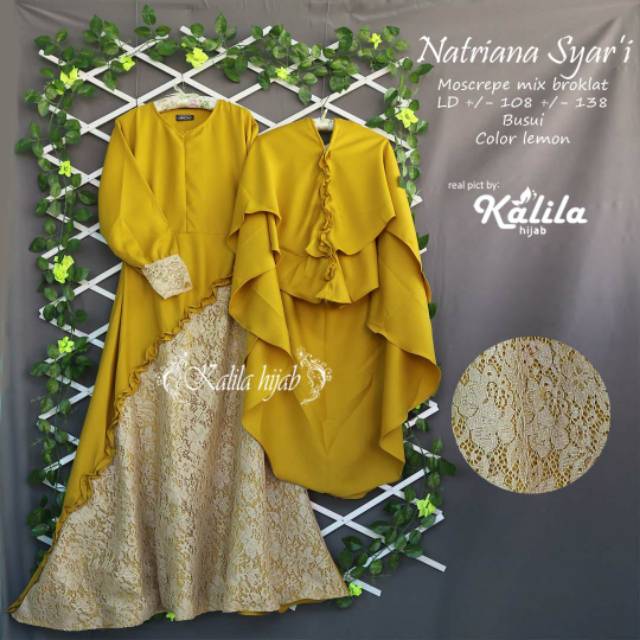 Natriana syar'i set mewah