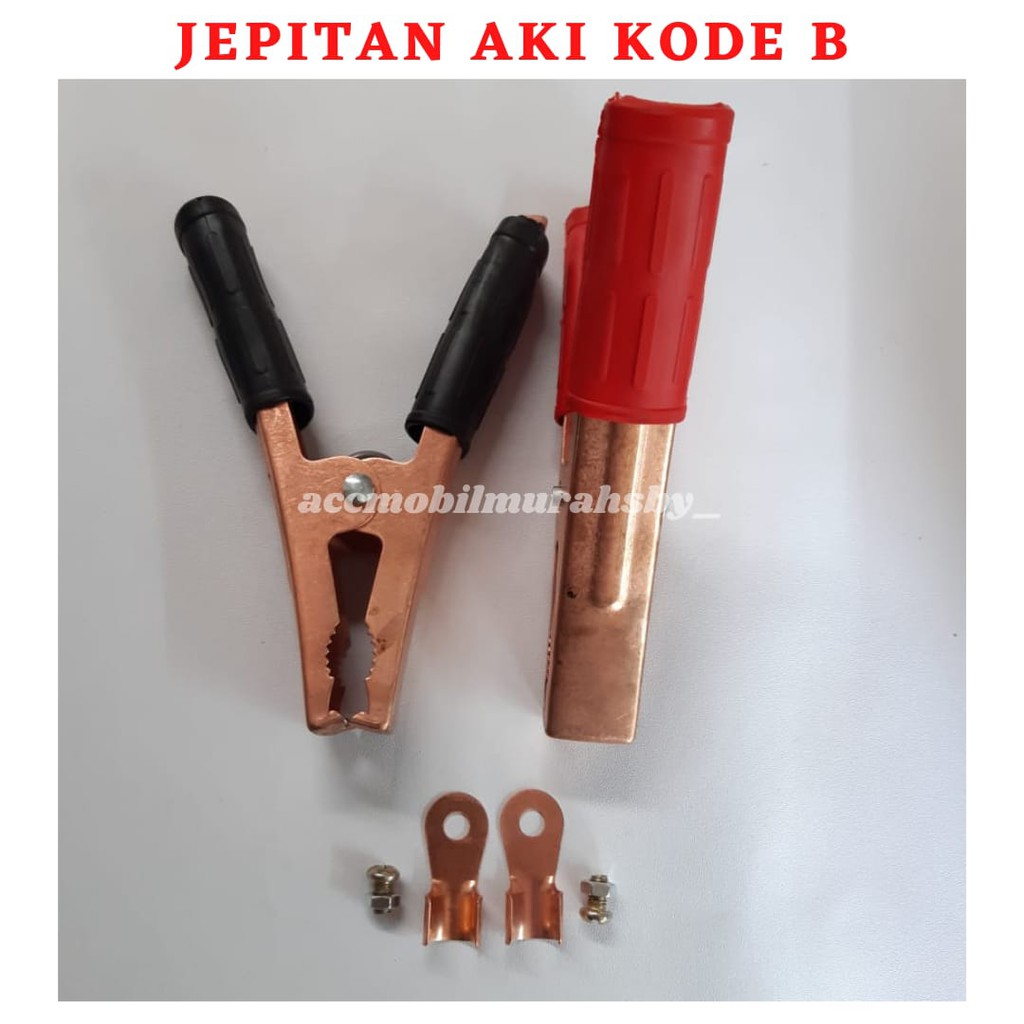 Jepitan Aki / Capit Aki 14.5 cm ( Set ) B