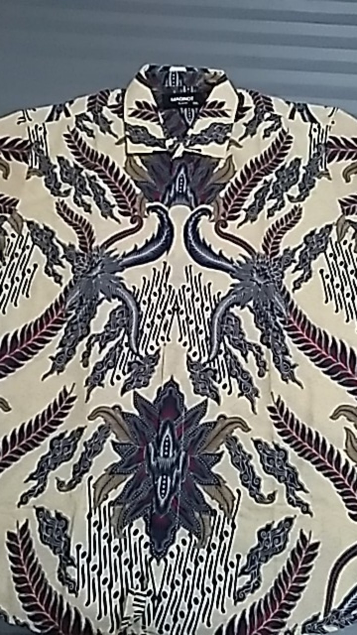 Maginot Kemeja Batik Pria Nandana-ss Lengan Pendek