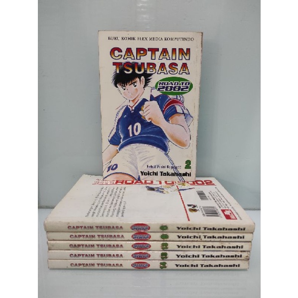 KOMIK CAPTAIN TSUBASA ROAD TO 2002 YOICHI TAKAHASHI CABUTAN