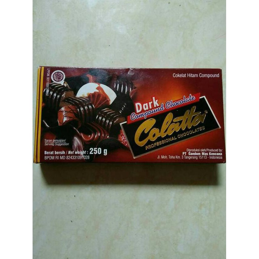 

31.87-Kue- White Compound+Colatta 250Gr+Coklat Untuk Isian Kue Dan Dicetak -Terlengkap-Termurah-
