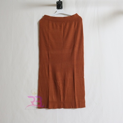 Rok Rajut ABG & JUMBO Rok Span Rajut Wanita / ROK Panjang PREMIUM / Rok Knit Rajut / Rok Tebal / Rok oversize-CORAL