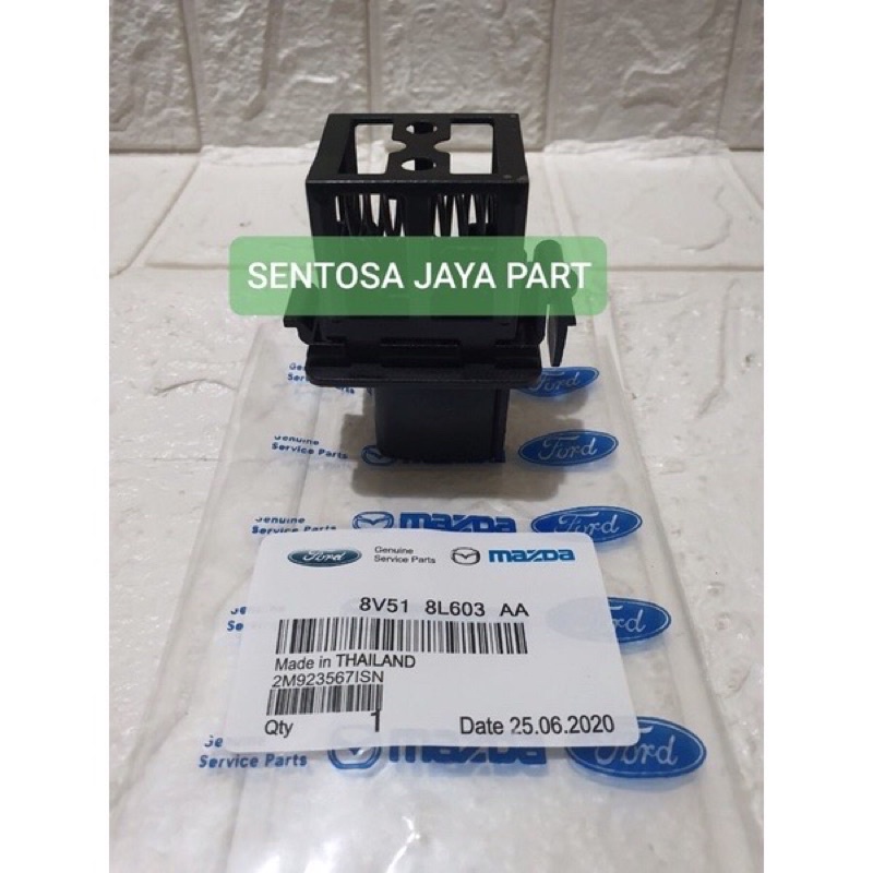 EXTRA FAN ASSY FORD FIESTA ECOSPORT + RESISTOR ORIGINAL