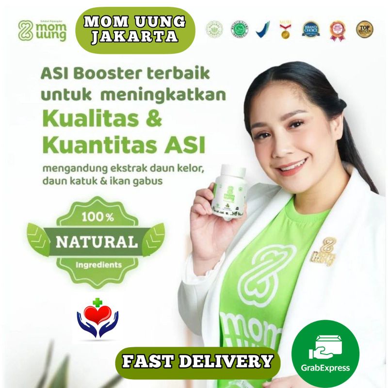 Pelancar ASI Momuung Asi Booster Mom Uung 60 / 30 kapsul