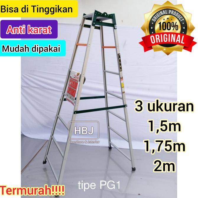 TANGGA 2 METER PALING MURAH / TANGGA LIPAT 2METER - 1,25m