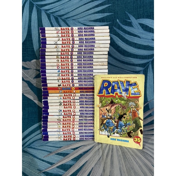 Paket Komik Rave Vol 1-35 Hiro Mashima Tamat Set Lengkap