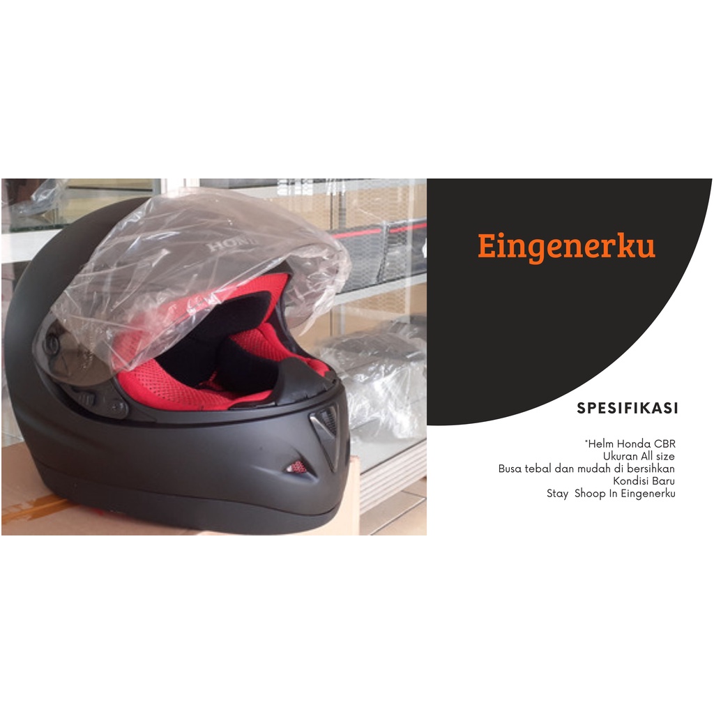 Helm Honda New CBR TRX-R Full Face (SNI)