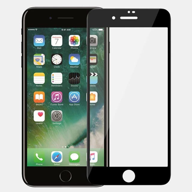 IPHONE SE 2 2020 TEMPERED GLASS FULL COVER FULL SCREEN ANTI GORES KACA