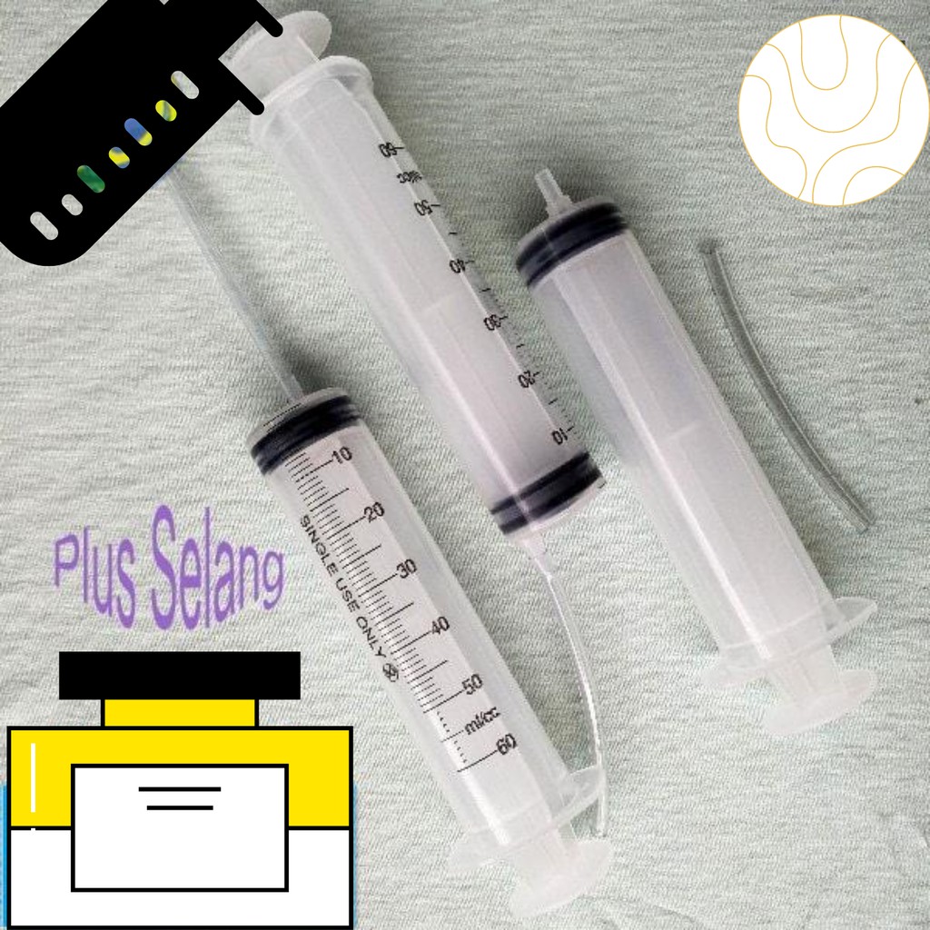 Suntikan Parfum refill - Ukuran 50ml + Selang