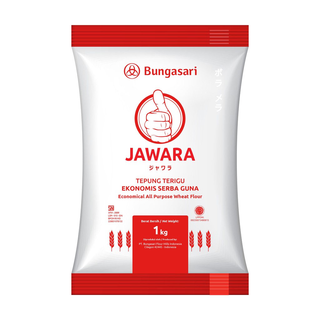 

Bungasari Jawara Tepung Terigu Ekonomis 1 KG