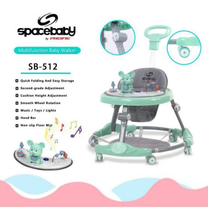 BABY WALKER SPACE BABY SB-512