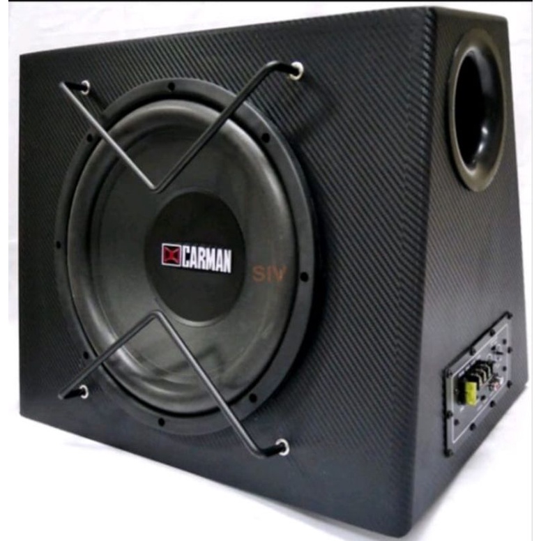 Subwoofer Active Mobil Carman 12 Inch Super Bass / Bass Box Aktif 1211 Original