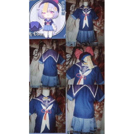 seifuku Genshin impact keqing/Qiqi/Klee