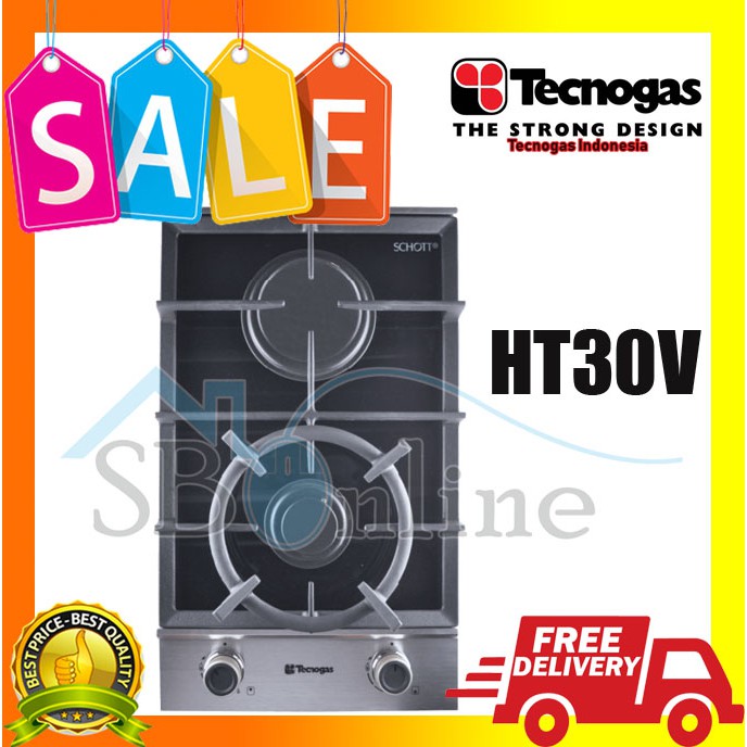 Tecnogas Kompor Tanam 2 Tungku HT30V