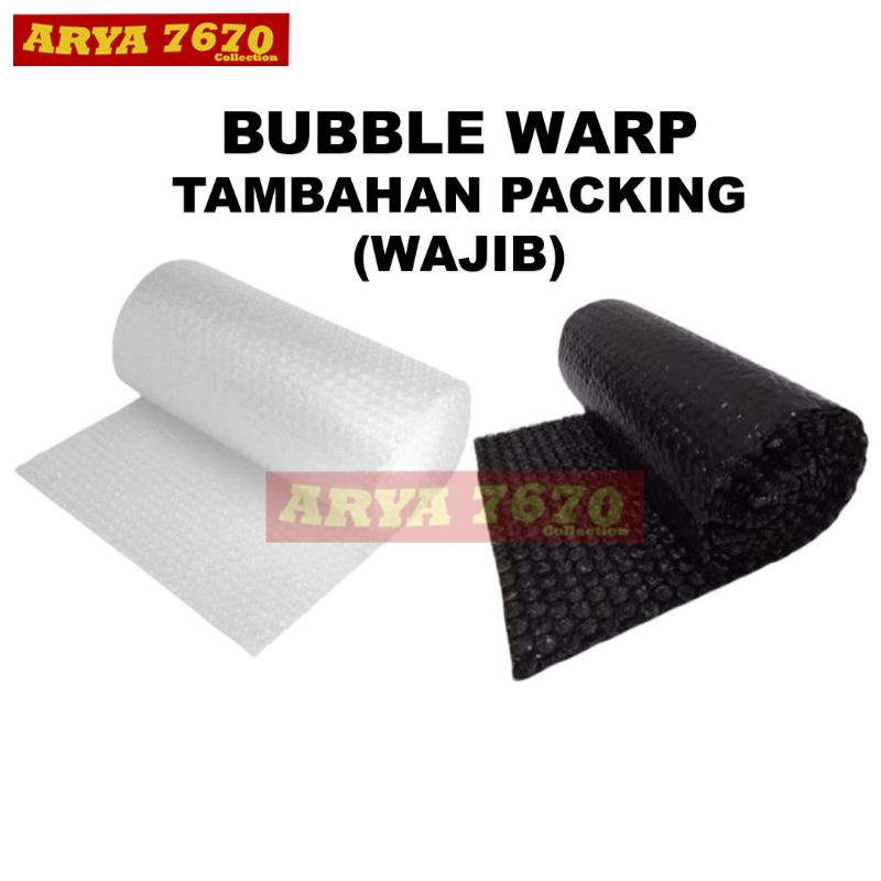 

BUBBLE WARP Tambahan Packing Untuk Produk Yang Mudah Pecah - Arya7670 Collection